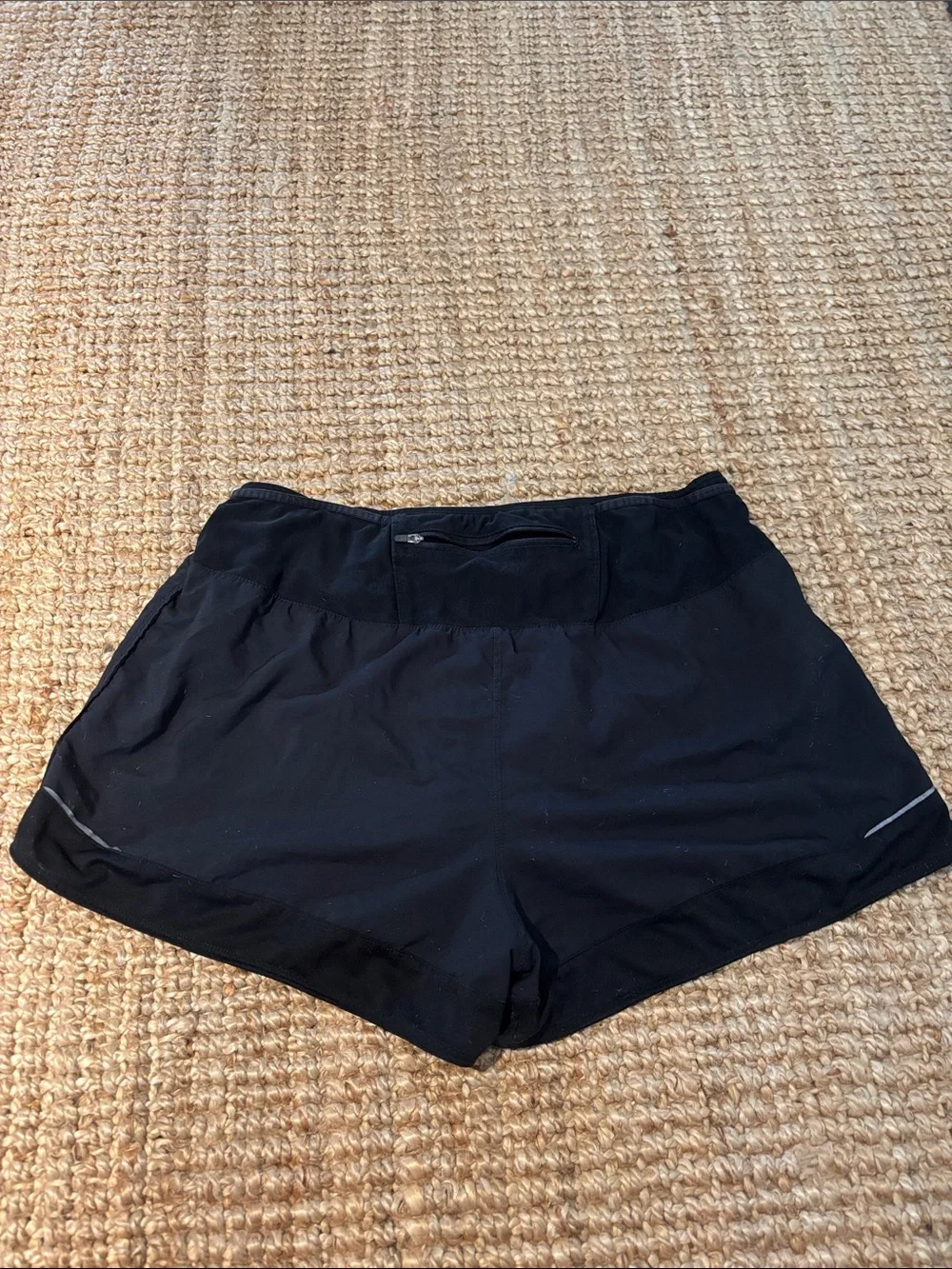 The North Face Black Running Shorts with Elastic Waist